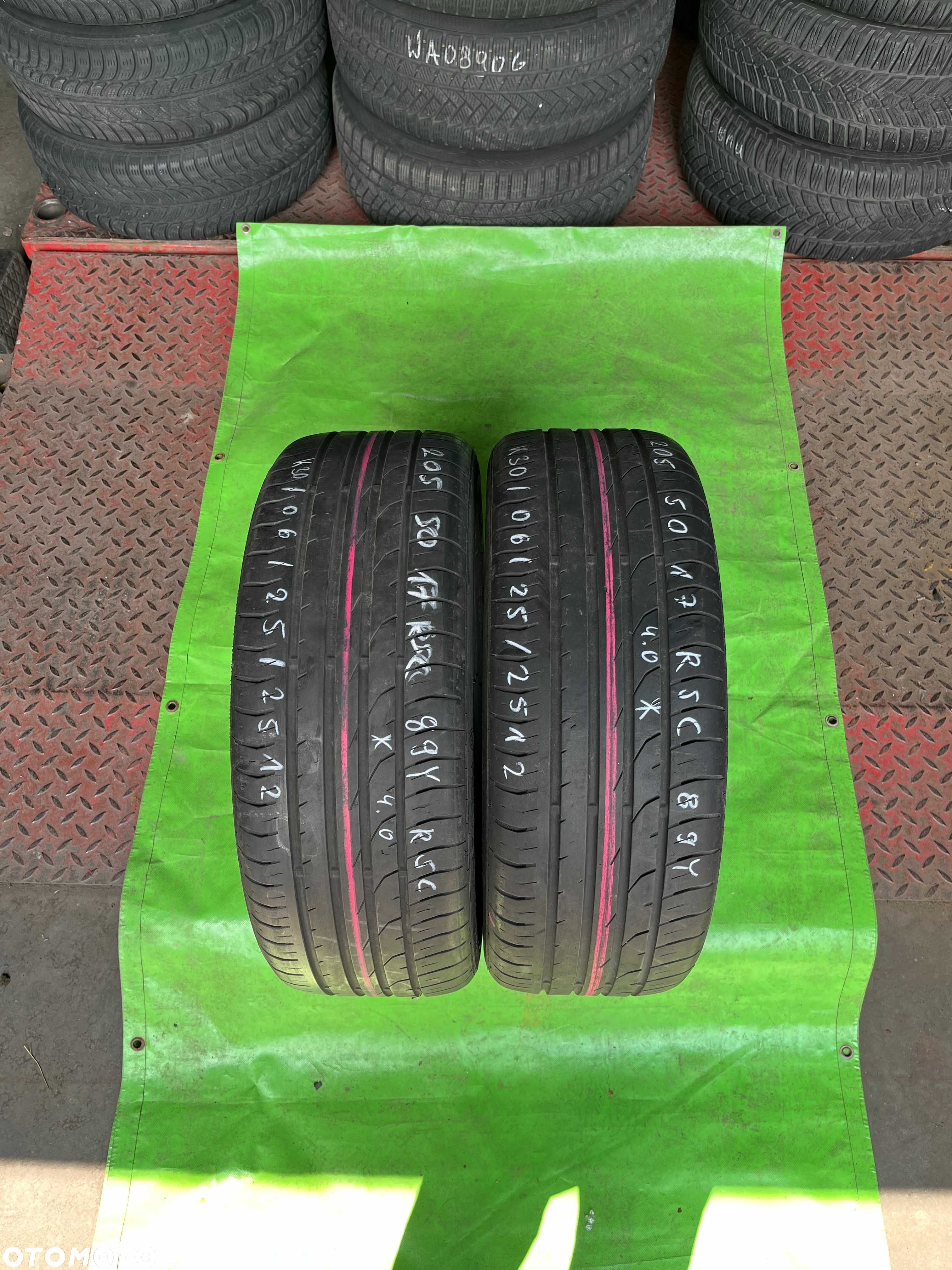 2 opony 205/50R17 89 Y run flat Continental ContiPremiumContact 2 - 1