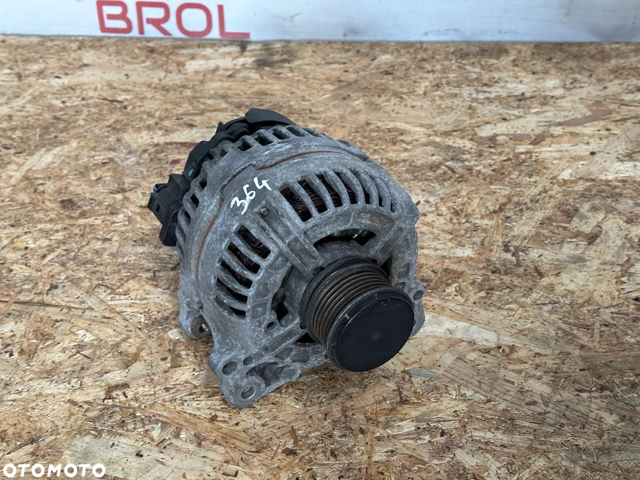 ALTERNATOR SEAT LEON II 2.0 TFSI 07' BWA 06F903023F - 1