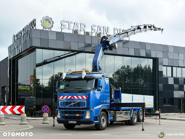 Volvo FH 480 6x2 EFFER 370.11/8S Żuraw Hds Wciągarka