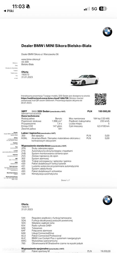 BMW Seria 3 320i M Sport - 15