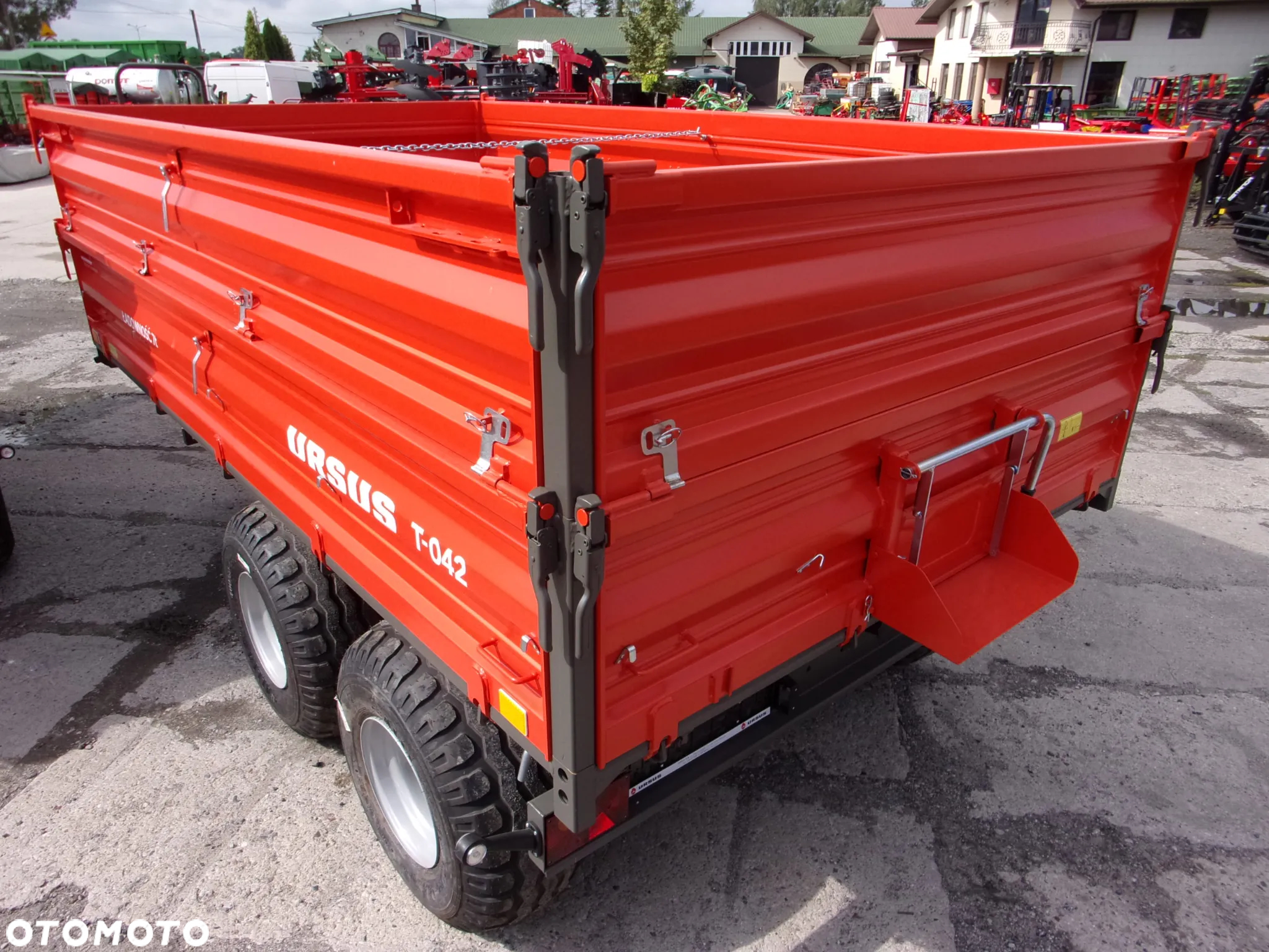 Inny Przyczepa ciężarowa-rolnicza Ursus 7t T-042 TANDEM z systemem trójstronnego wywrotu/ Przyczepa KELLFRI z wywrotem 23-TV6023 5-ton / 23-TV702 7-ton wywrotka - 6