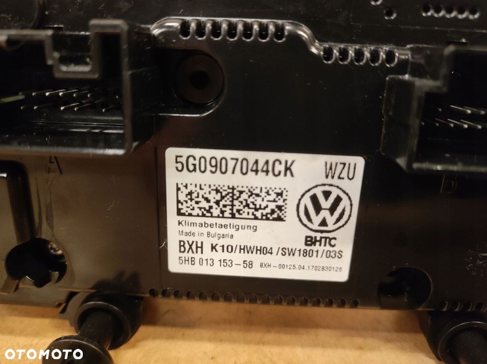 panel sterowania klimatyzacji passat b8 - 7