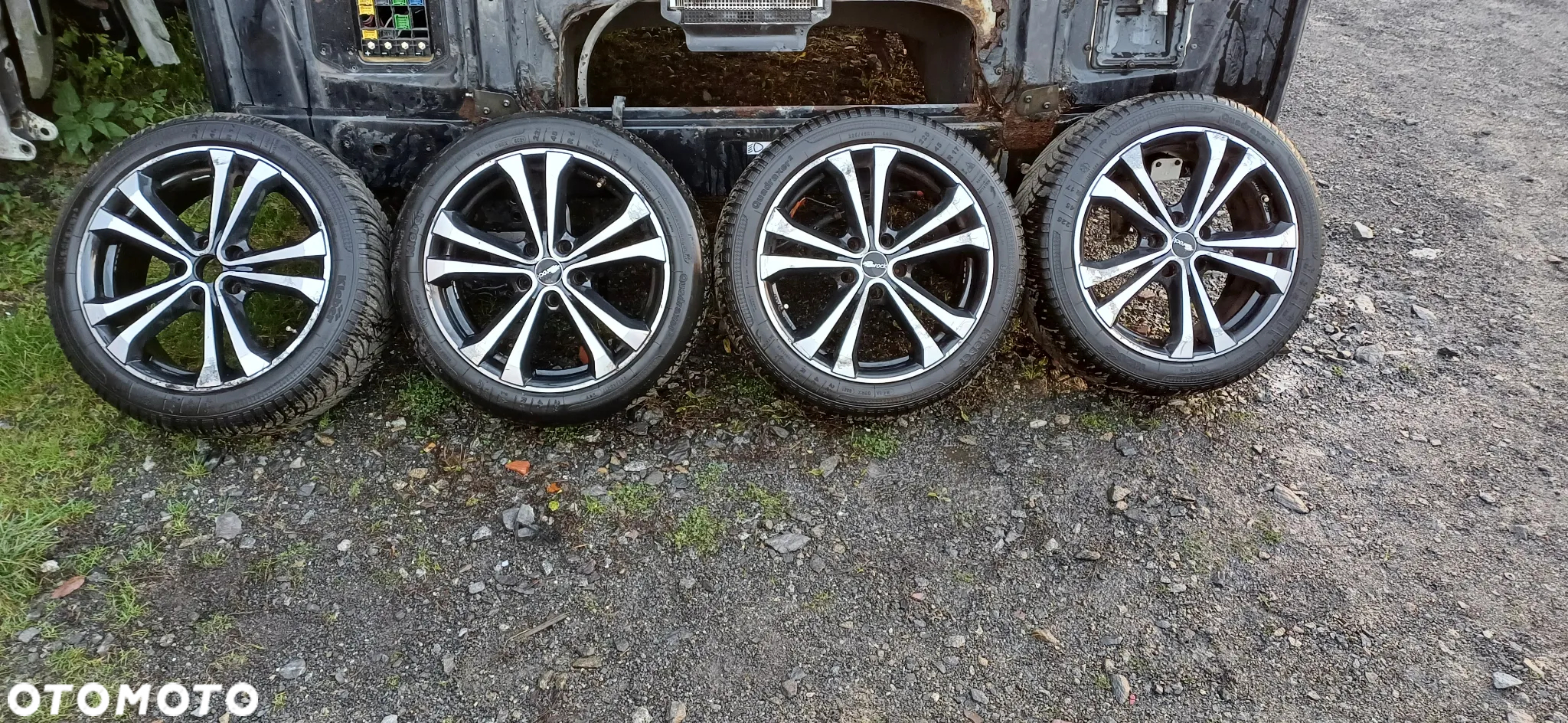 FELGI FELGA KOMPLET 4 SZTUKI BROCK RC17-757 KBA47225 7.5Jx17H2 et35 MERCEDES - 3