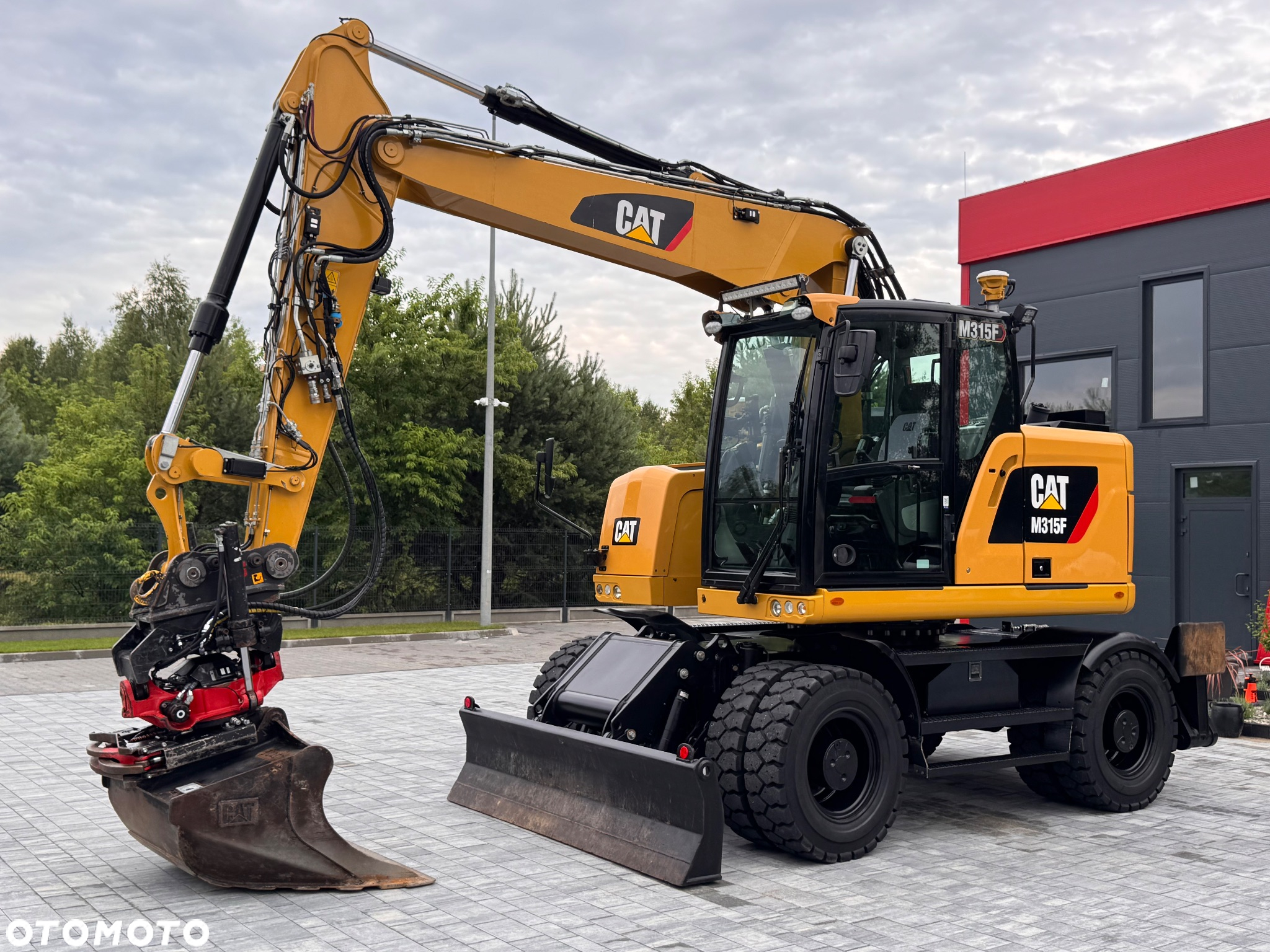 Caterpillar M315F |2018r|rototilt ze szczypcami |centralne smarowanie |w orginale|serwisowana|system 3D Trimble | - 2