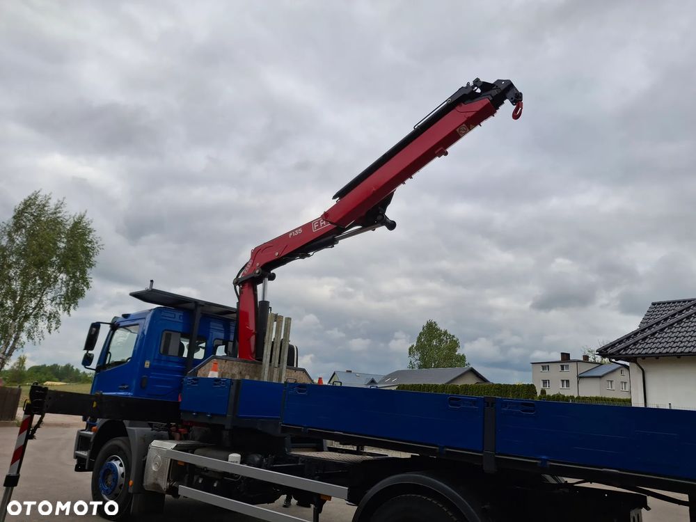Mercedes-Benz Axor 1933 HDS FASSI F135 17 Metrów Wysięgu Żuraw Skrzynia Siodło Zawieszenie Resor 2010r Przyczepa Łączna Długość Ładunku 11 Metrów Transport Ładunków Dłużycowych Do Zbrojenia Do Budowlanki - 32