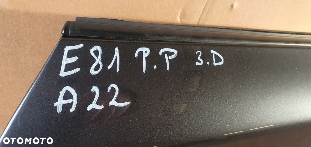 Drzwi prawy przód przednie prawe BMW 1 E81 A22 - 6