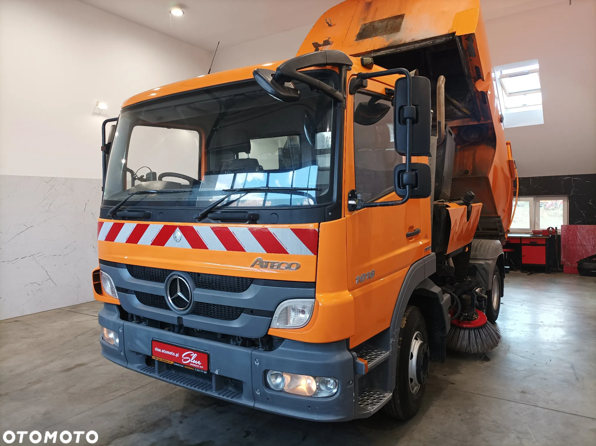Mercedes-Benz Atego 1524 Zamiatarka Bucher Euro 5 EUnited PM10 Szczotki L/R 2 Silniki - 7