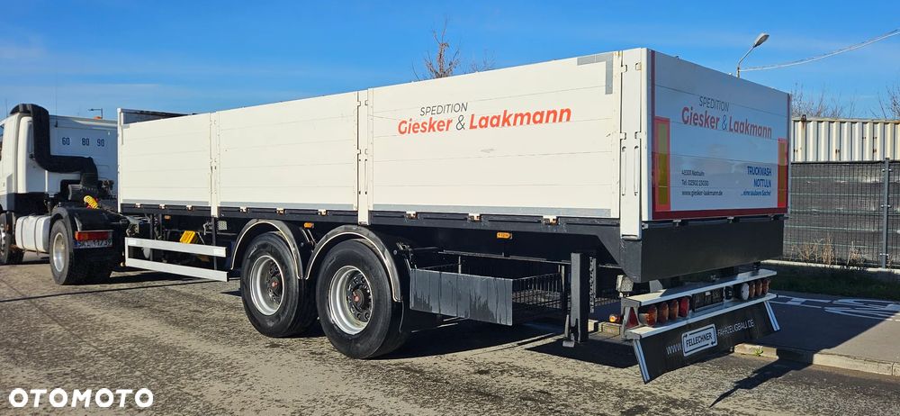 Schmitz Cargobull tandem z Niemiec budowlana burtowa - 4
