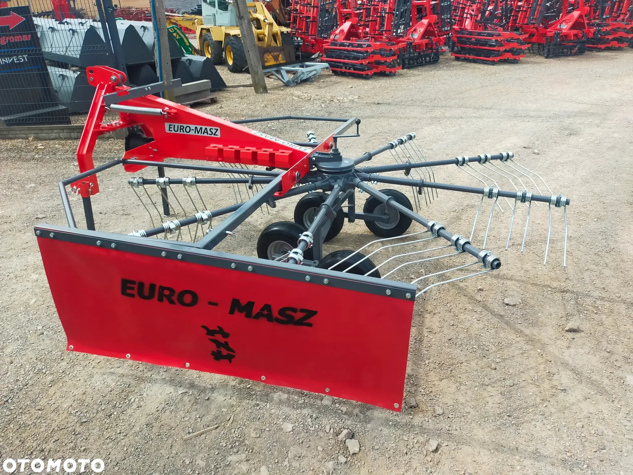 ZGRABIARKA KARUZELOWA/PAJĄK/TANDEM EURO-MASZ/TALEX 3,5m KOŁO KOPIUJĄCE - 3