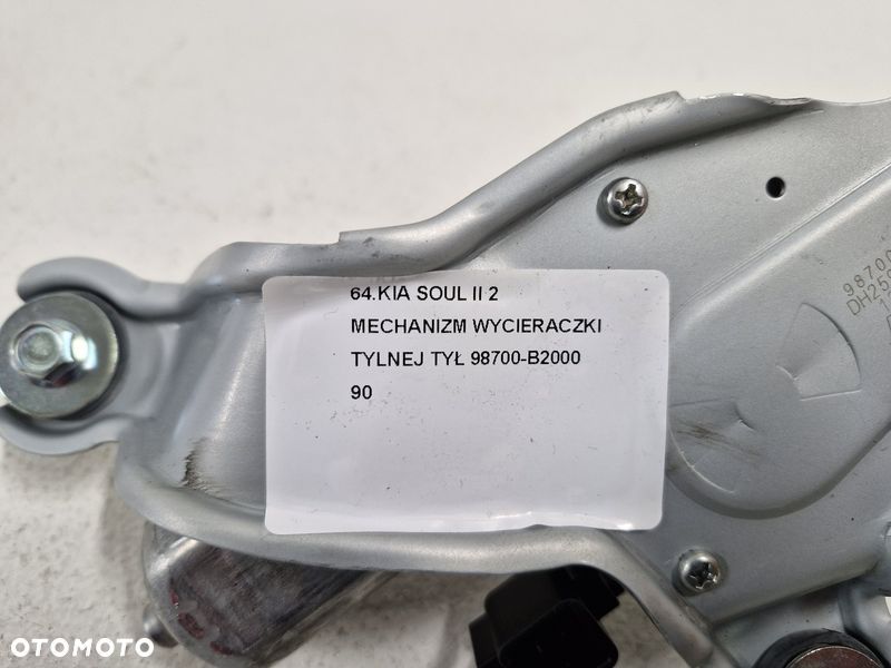 KIA SOUL II 2 MECHANIZM WYCIERACZKI TYLNEJ TYŁ 98700-B2000 - 5