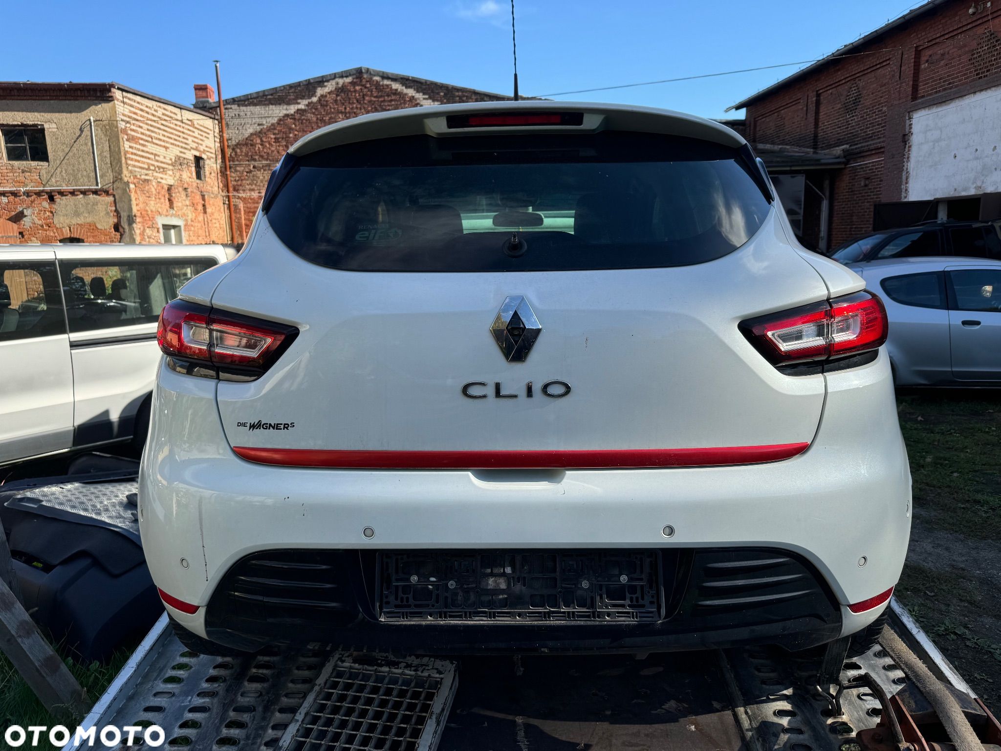 RENAULT CLIO IV LIFT LAMPA TYŁ LED ZDERZAK KLAPA TYLNY PAS KOLOR TEQNC - 1