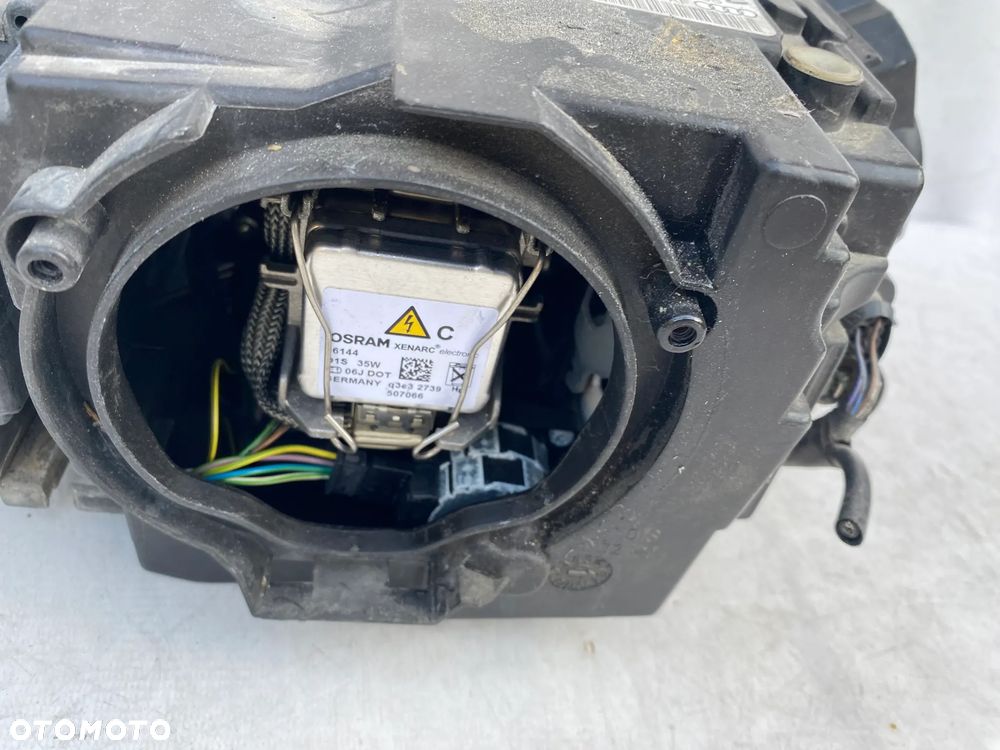 lampa audi a4 s4 b7 cabrio bi xenon skrętny  lewa eu cała - 6