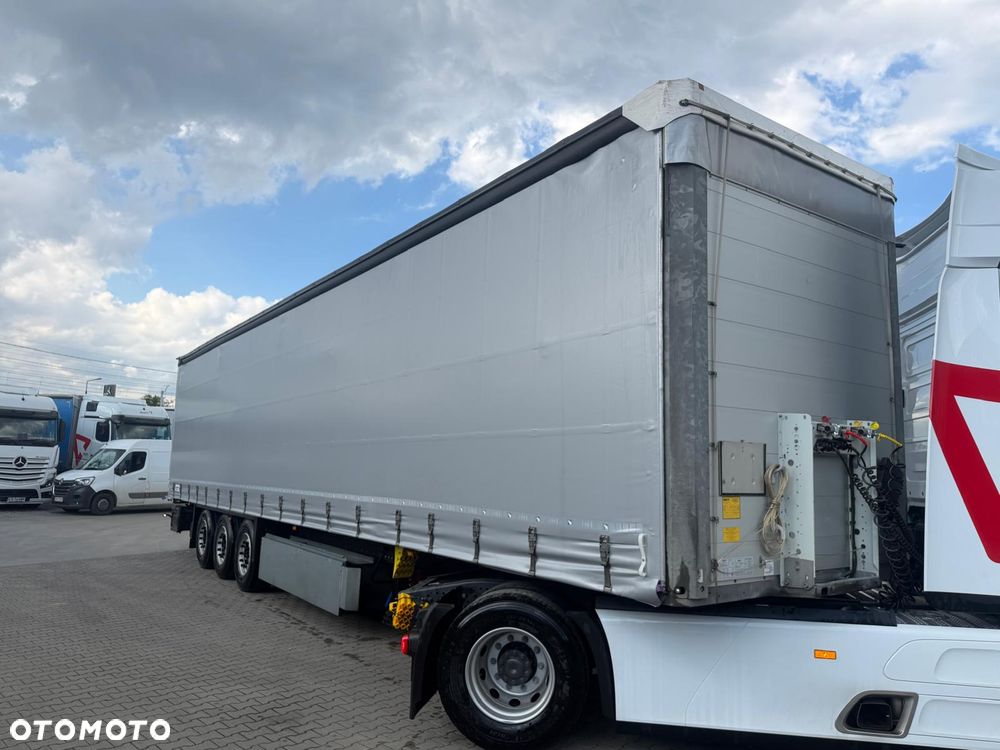 Schmitz Cargobull STANDART OŚ podnoszona sprawna opony 100%  alu deski nowa Plandeka - 1