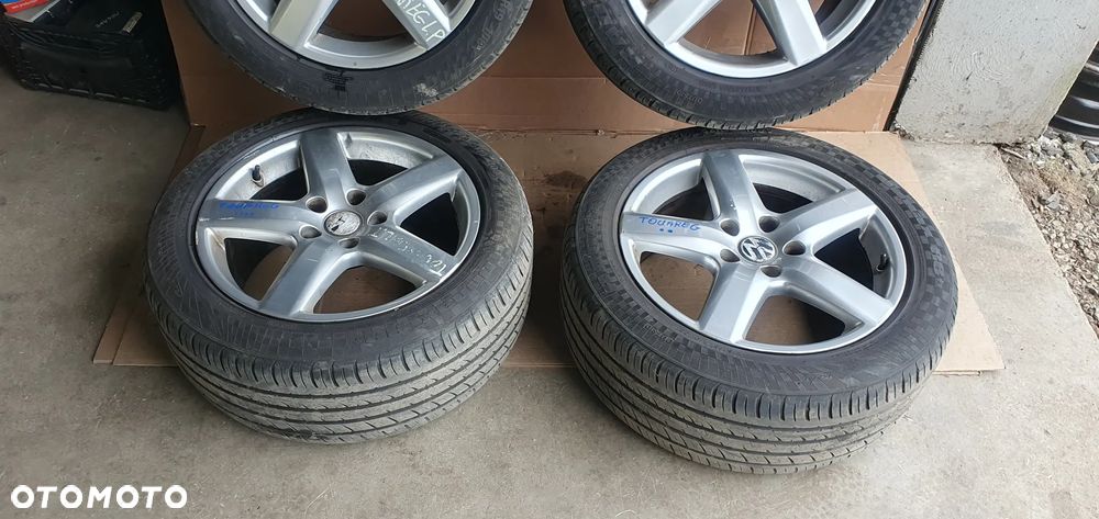 Alufelgi BBS z oponami 5x130 9J ET60 275/45 R19 VW Touareg 7L6601025R - 11
