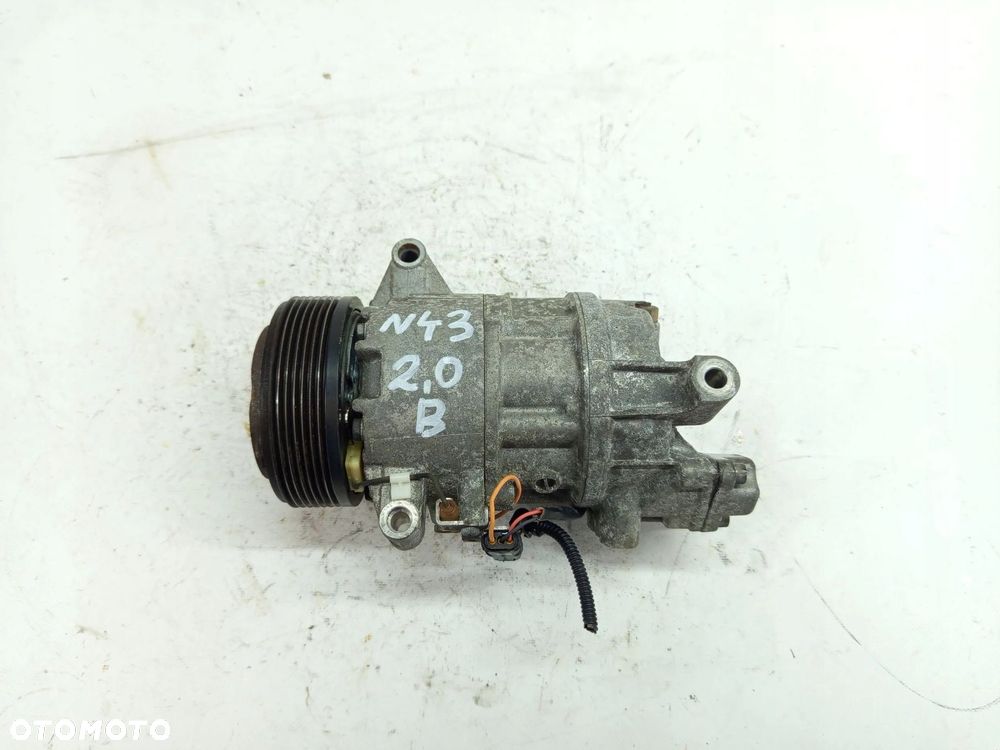 KOMPRESOR SPRĘŻARKA KLIMATYZACJI BMW E81 E87 E91 E92 LCI N43B20A 9182794 - 1