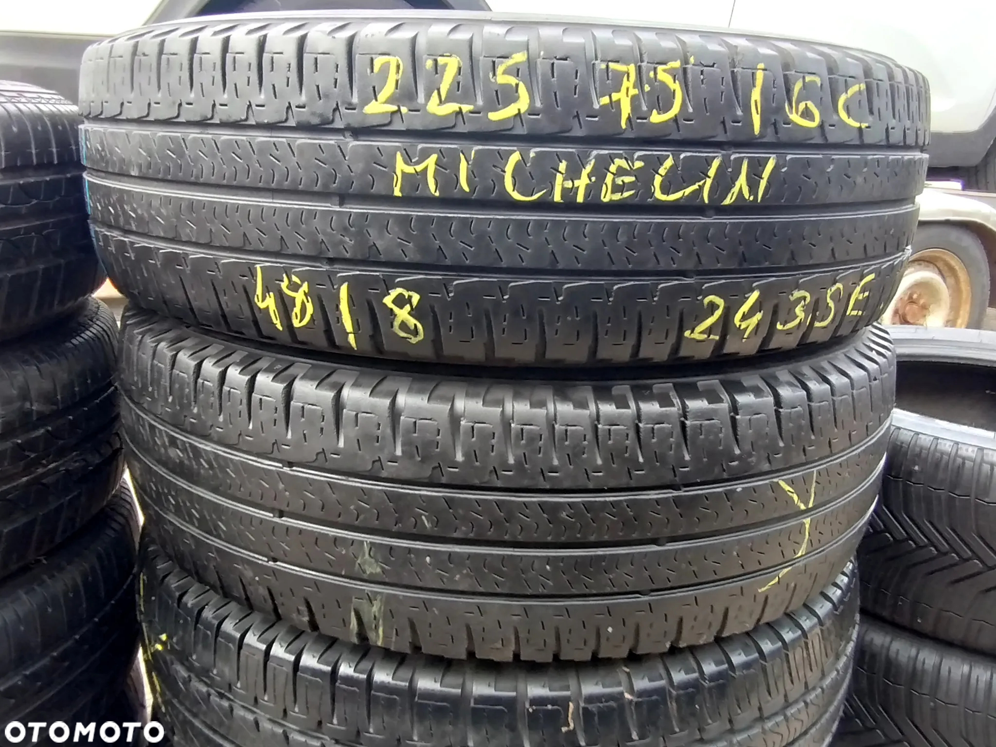225/75R16C Opony Letnie Lato MICHELIN AGILIS CAMPING 7-5mm Legnica ALU-RAD 225/75 - 2