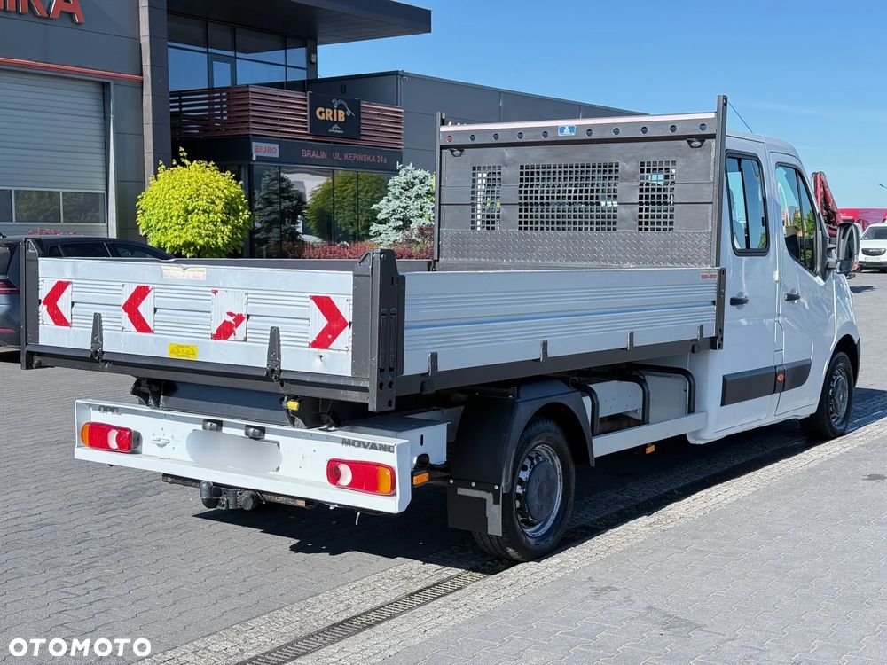 Opel Movano 170 CDTI Doka Brygadówka 7-miejsc Kiper Wywrotka Wywrot Salon PL - 4
