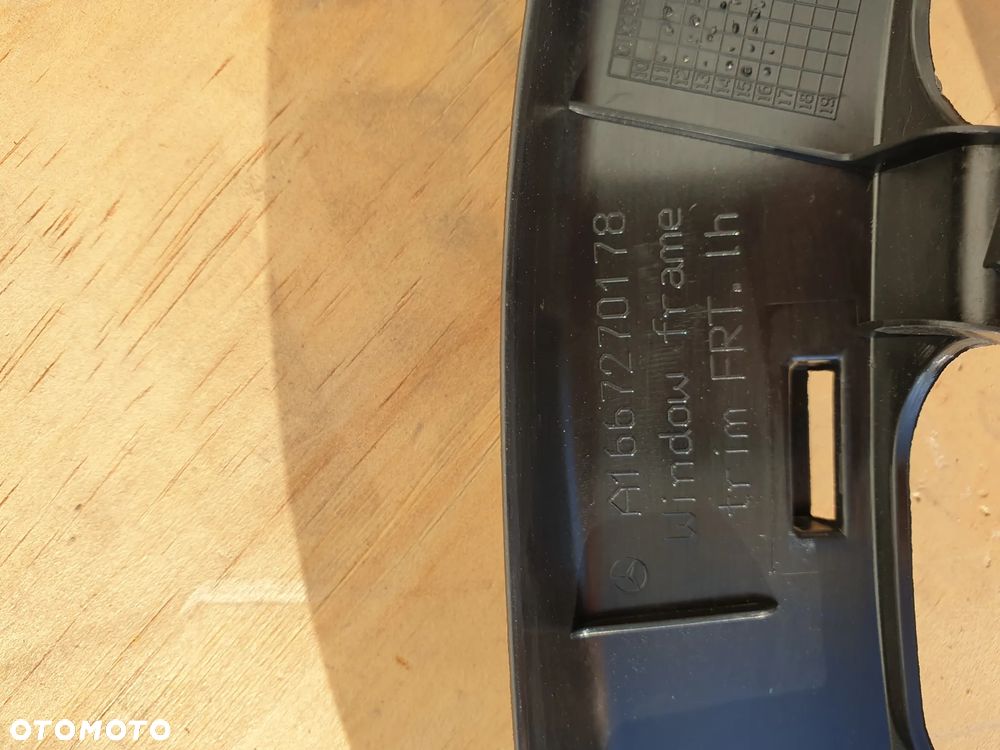 LISTWA ZGARNIAJĄCA PRZYSZYBOWA  LEWY LEWA  PRZÓD TYŁ MERCEDES S KLASA  W222 A2226730165 A22267303 USZCZELKA DRZWI - 22