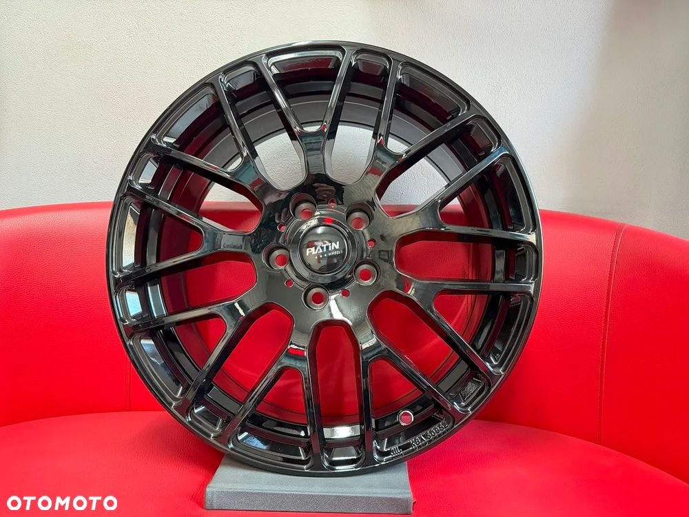 Felgi aluminiowe PLATIN P70 5x112r18 et50 CZARNE AUDI VW SKODA BMW nowe!!!! - 1