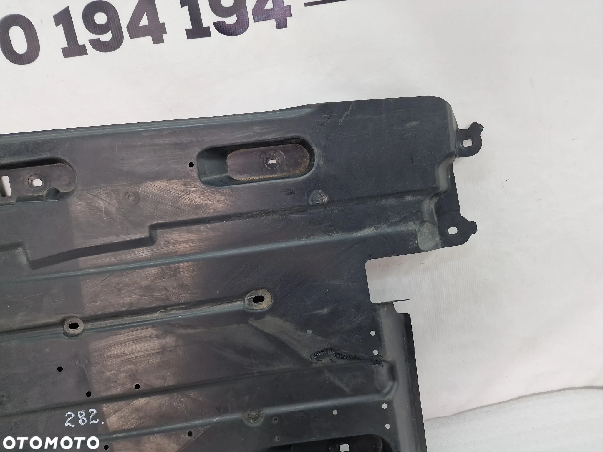 OPEL GRANDLAND X / CITROEN DS4 CROSSBACK , C5 AIRCROSS / PEUGEOT 308 III 3 T10 19- LEWA PŁYTA / OSŁONA POD ZDERZAK PRZEDNI PRZÓD , NR 9832617680 , NR AUKCJI NSŁ282 - 6