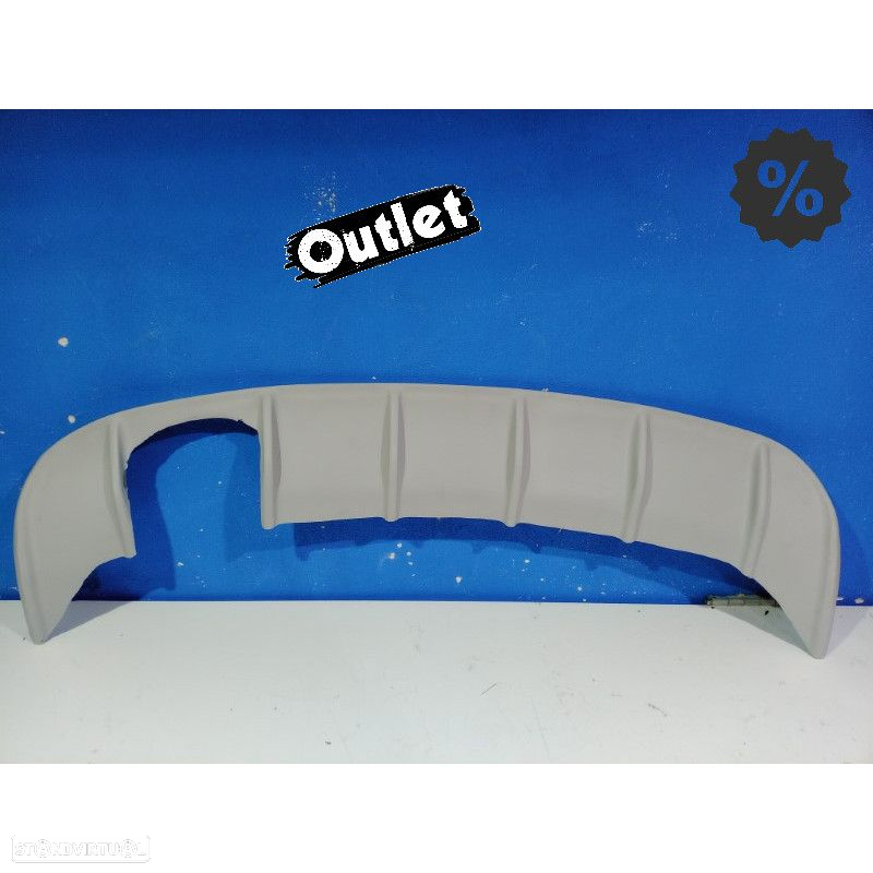 R024018C2 DIFUSOR PÁRA-CHOQUES TRASEIRO AUDI A3 8P 8PA SPORTBACK 08-12 LOOK S LI - 5