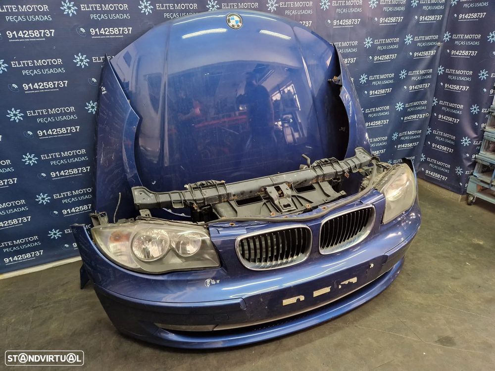 Frente completa usada BMW SERIE 1 LCI E87 E81 118D capot parachoques oticas guardalamas - 2