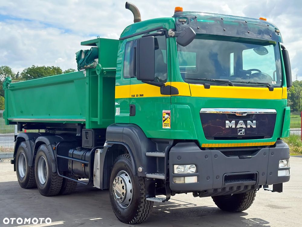 MAN TGS 33.360 * Wywrotka 5,10 m + BORDMATIC * 6x4 - 4