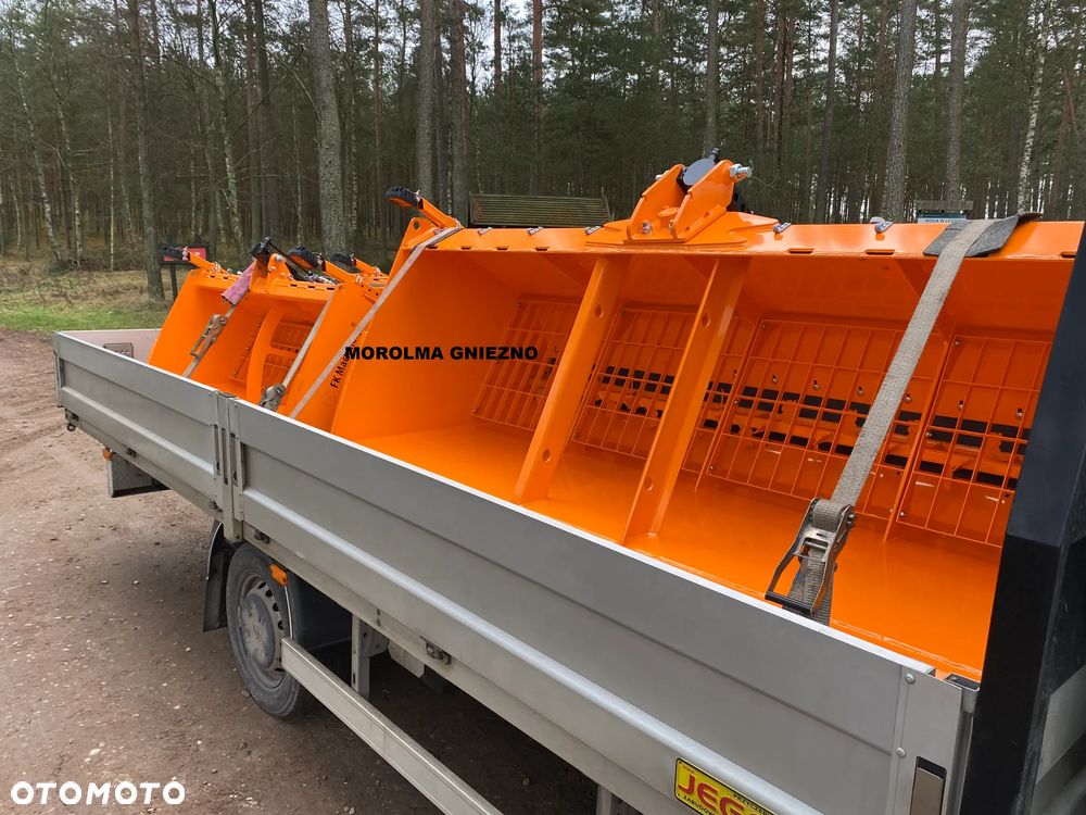 Posypywarka solarka samozaładowcza FK MACHINERY SAND MASTER/SAND PADAWAN 1,2 m–2,4 m – profesjonalna posypywarka drogowa do soli i piasku - 5