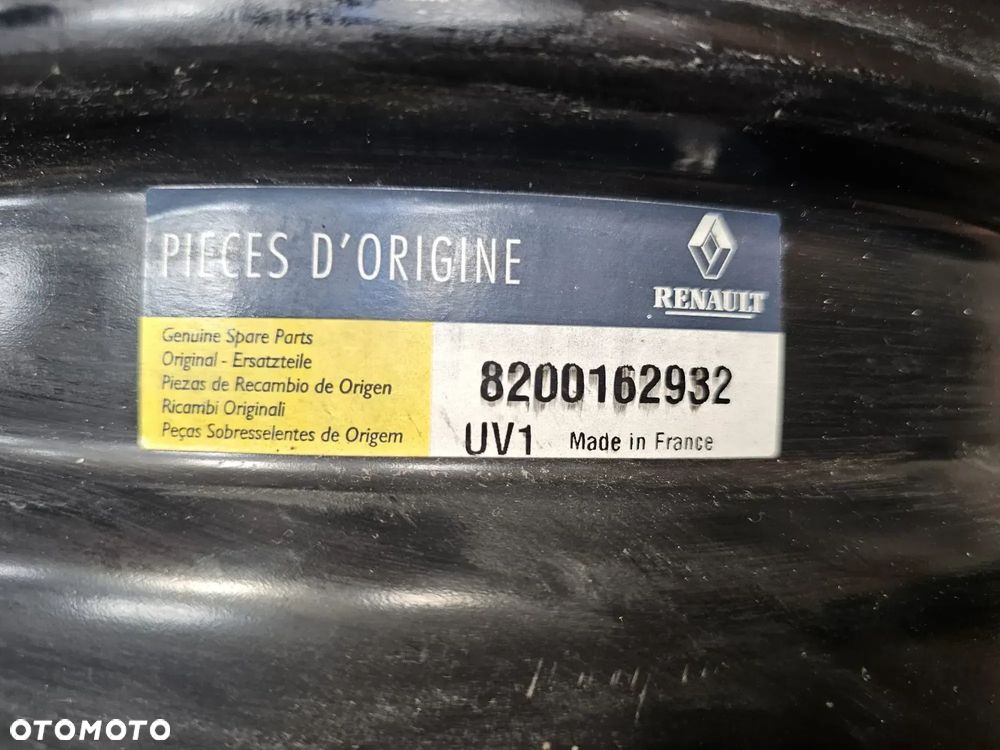 (V6) Felga stalowa 16'' Renault OE Scenic Kangoo Laguna II Clio IV / 6,5Jx16 ET50 5x108 - 4