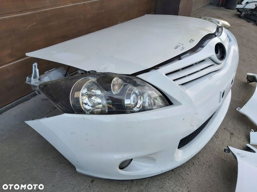 Toyota Auris I LIFT kompletny przód zderzak maska - 5