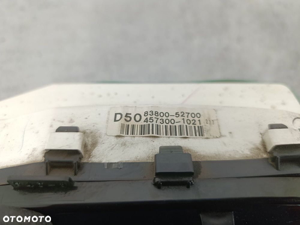 LICZNIK TOYOTA YARIS VERSO 83800-52700 457300-1021 1.4 D-4D - 7