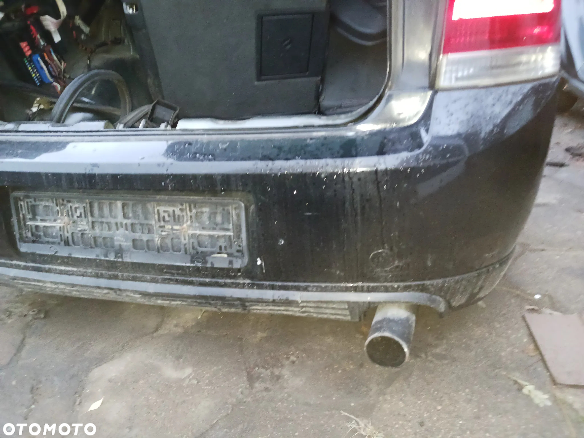 Zderzak tył dokładka dyfuzor Vectra C Sedan GTS 2,0T Z20R dokładka zderzaka - 2