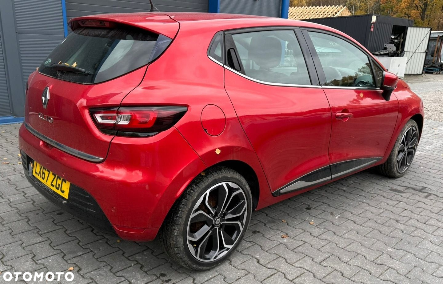 RENAULT CLIO IV DRZWI PRAWE TYTŁ KOMPLETNE KOLOR TENNP - 6