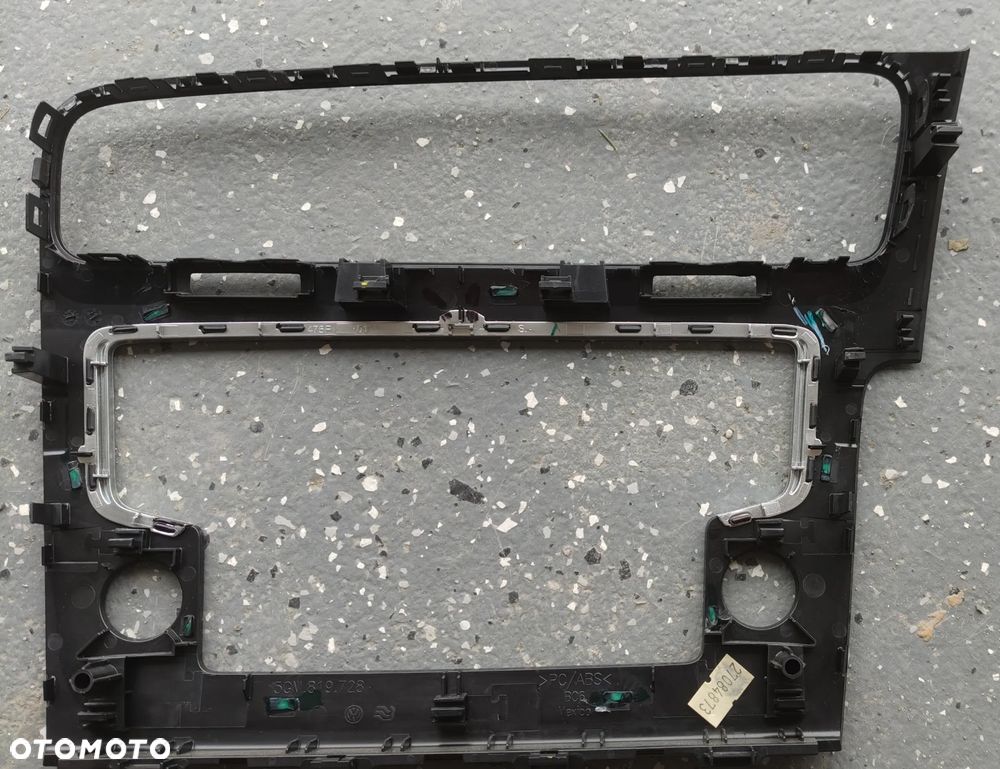 VW MiB zmieniarka ekran ramka 5G0035844, 5G0919605H, 5GM819728 - 6