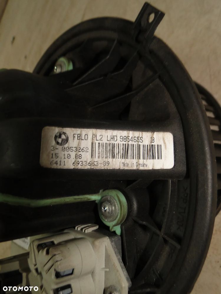 BMW 1 E81 E82 E87 E88 DMUCHAWA NAWIEWU NAGRZEWNICY EUROPA - 4