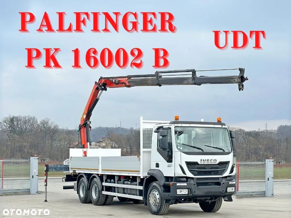 Iveco TRAKKER 360 * SKRZYNIA 6,80 m + PK 16002 B + PILOT / 6x4