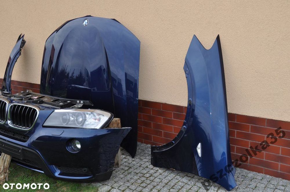 maska bŁotnik zderzak lampa pas bmw x3 f25 - 2