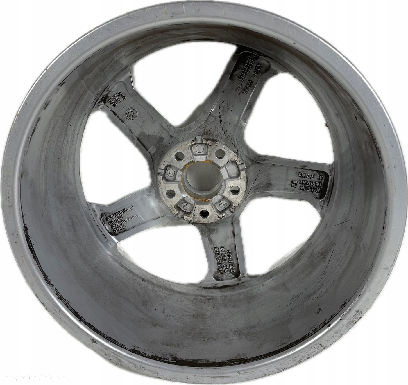 AUDI A6 C8 ALUFELGA FELGA 19 CALI 8,5J ET40 5X112 4K0601025AJ - 7