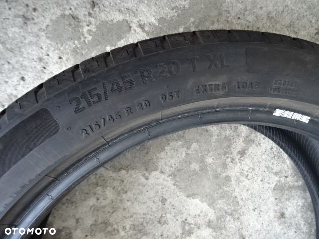 OPONY 215/45/20 4szt CONTINENTAL 6mm (20825) - 4