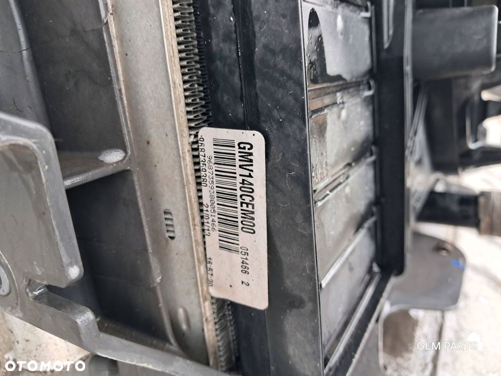 peugeot 508 1.6 hdi pas przedni chłodnice wentylator komplet - 6