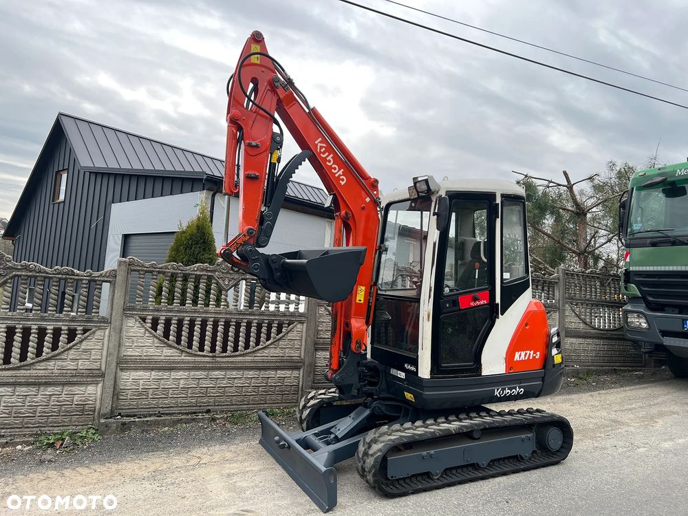 Kubota KX 71-3 | Minikoparka Kubota KX71 | 3 Tony | Silnik 4 Cylindry | Ząb Hydrauliczny | Stan Bardzo Dobry | CENA BRUTTO | UMOWA | Mini Koparka | - 10