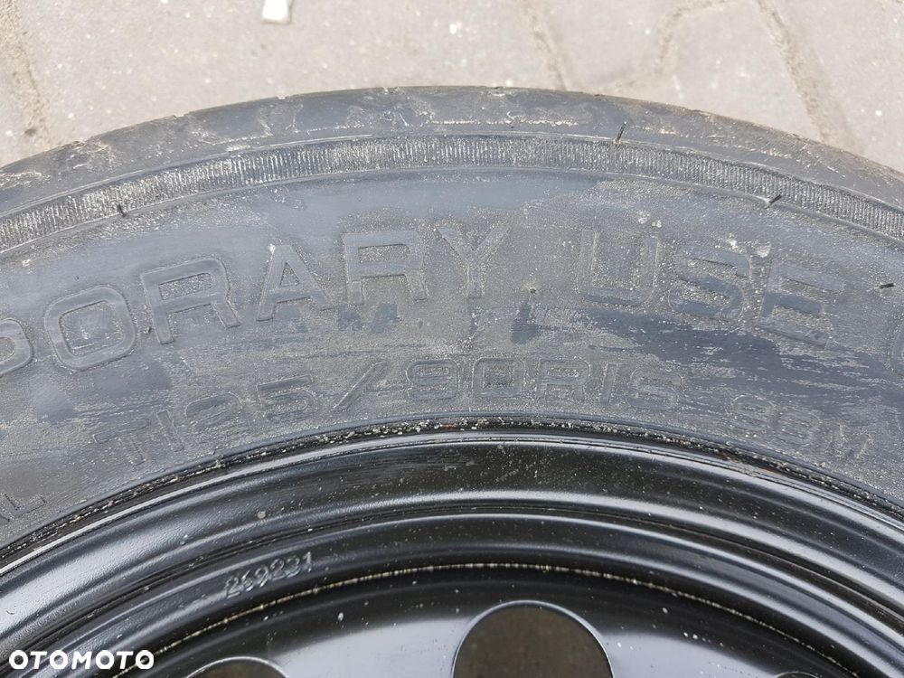 VW BEETLE 5C5 11-19r KOŁO DOJAZDOWE 16 5X112 LEWAREK - 6