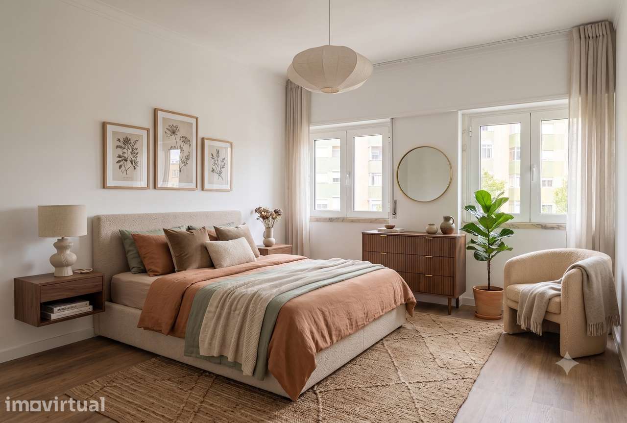 Apartamento T3 no Borel Renovado e Pronto a Habitar: Descubra o Seu R - Grande imagem: 2/16