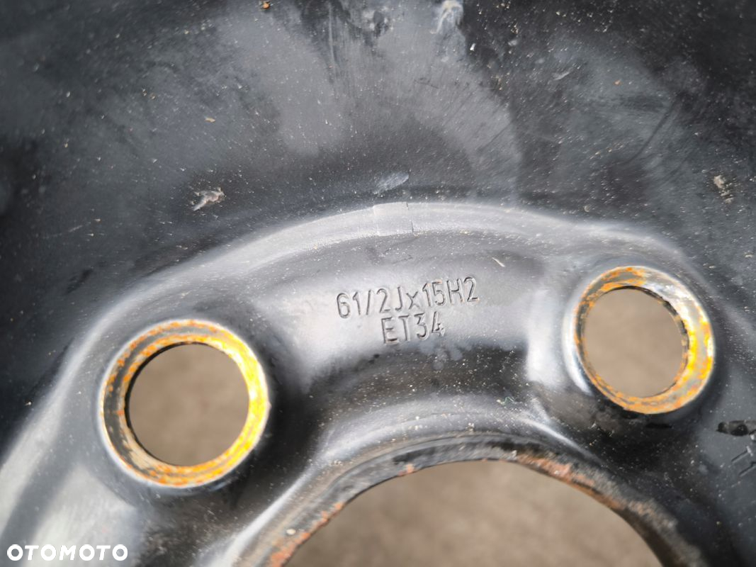 FELGA STALOWA AUDI A1 8X VW SEAT 6,5J R15 ET34 5X100 8X0601027E K*17* OK - 7