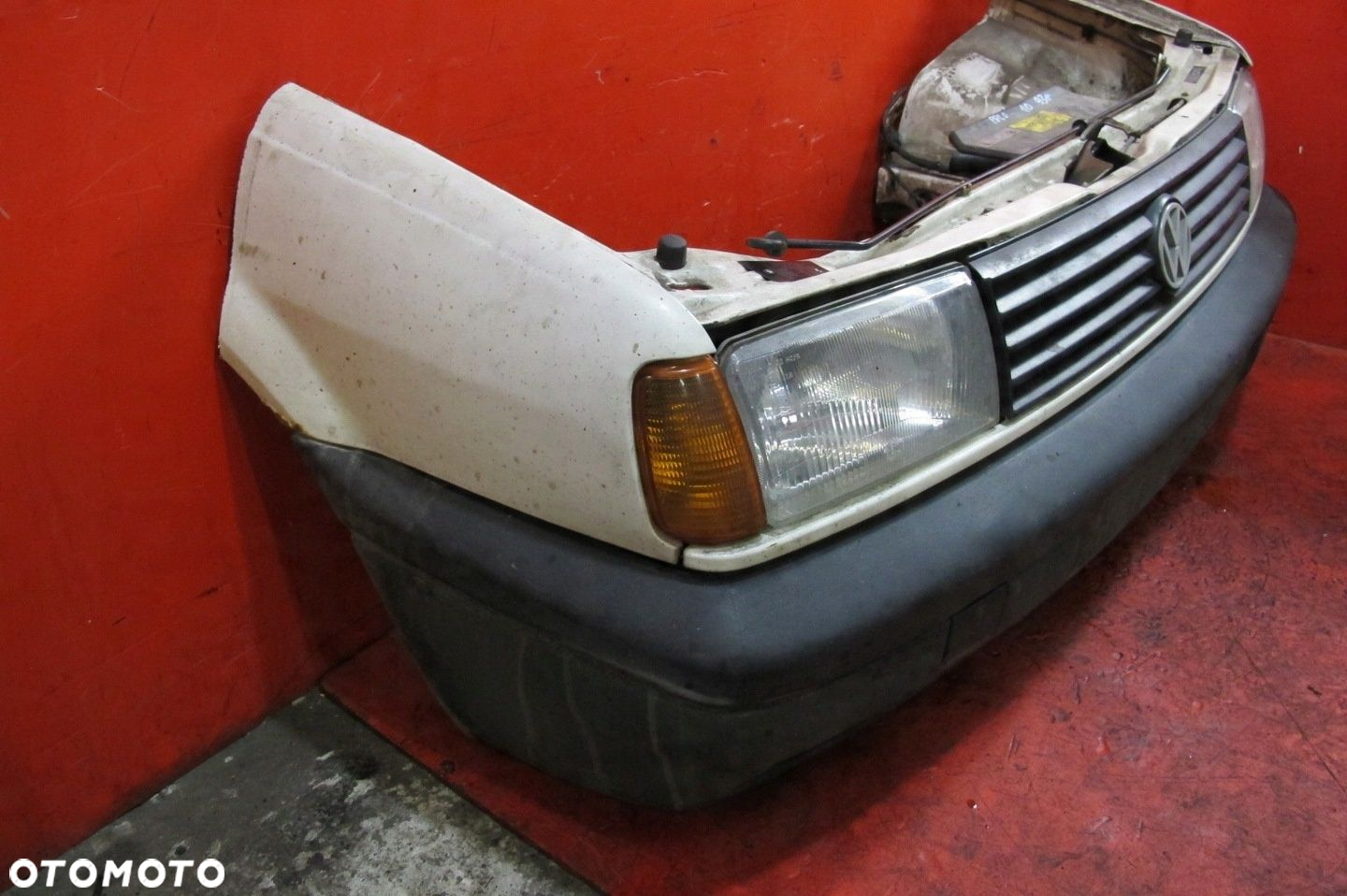 POLO 2 II 86C 90- 1.0 B AAU ZDERZAK PRZÓD LAMPY GRILL PODŁUŻNICA PRAWA LEWA - 3
