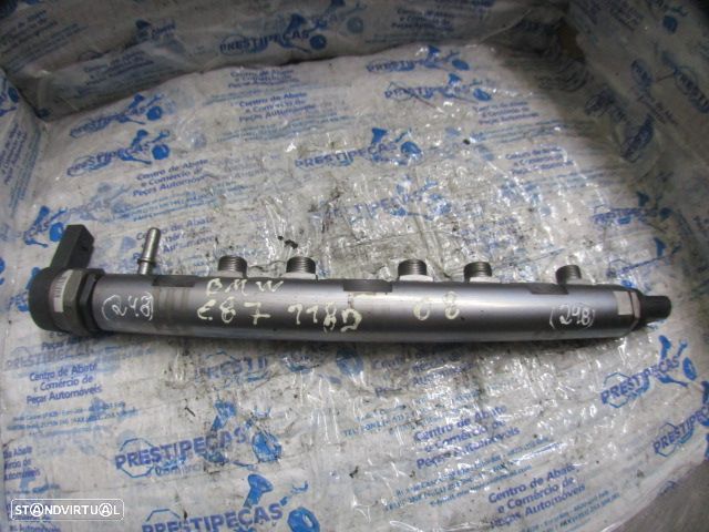 Regua Injeção E Injetor 780165601 0445214134 BMW E87 2008 118 D 143 CV - 2
