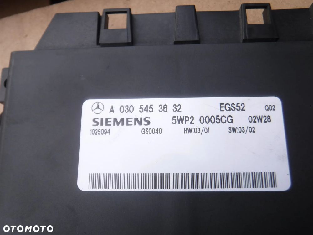 Mercedes ML W163 2.7 Automat  sterownik skrzyni A0305453632 - 2