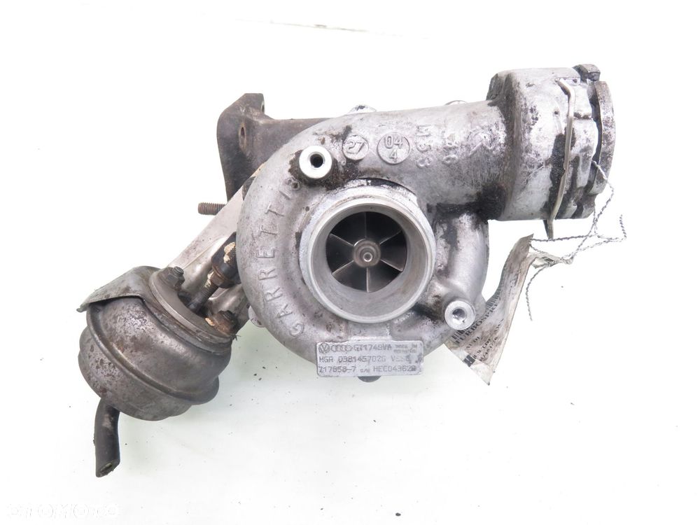 TURBOSPRĘŻARKA AUDI A4 B6 1.9 TDI AWX 038145702G 7178587 GT1749VA - 1