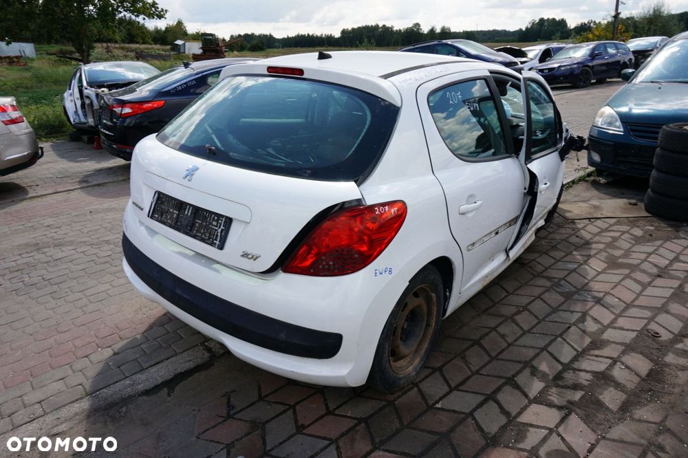 PEUGEOT 207 LIFT 5D HB 2010 EWPB 1.4 HDI DV4TD 68KM 20CQ55 BIAŁY na części - 5