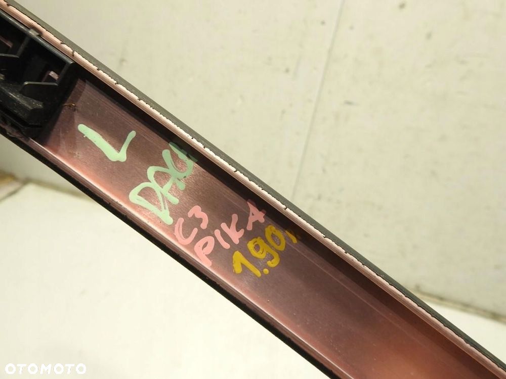 LISTWA DACHOWA DACHU LEWA CITROEN C3 PICASSO 98547R02 - 2